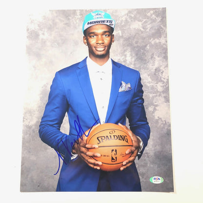 Noah Vonleh signed 11x14 photo PSA/DNA Charlotte Hornets Autographed