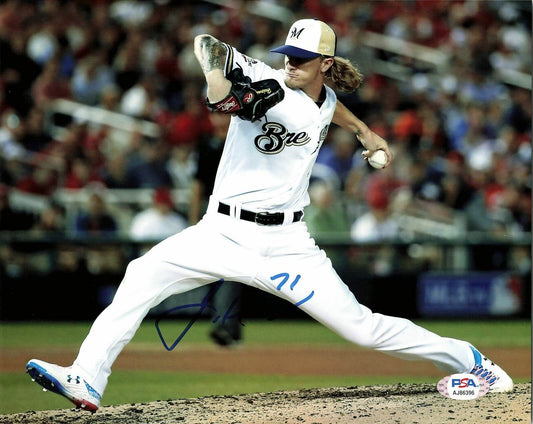 Josh Hader signed 8x10 photo PSA/DNA Milwaukee Brewers Autographed