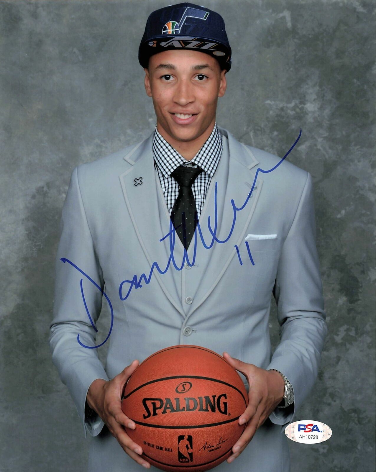 Dante Exum signed 8x10 photo PSA/DNA Utah Jazz Autographed