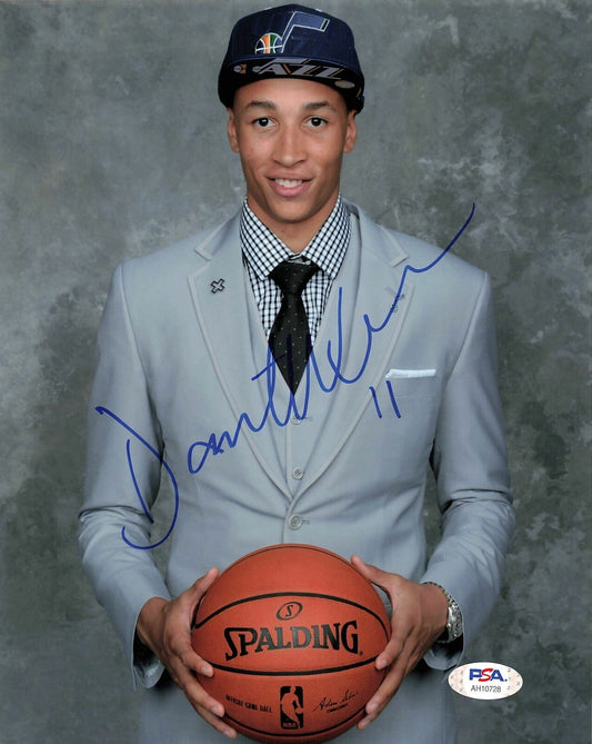 Dante Exum signed 8x10 photo PSA/DNA Utah Jazz Autographed