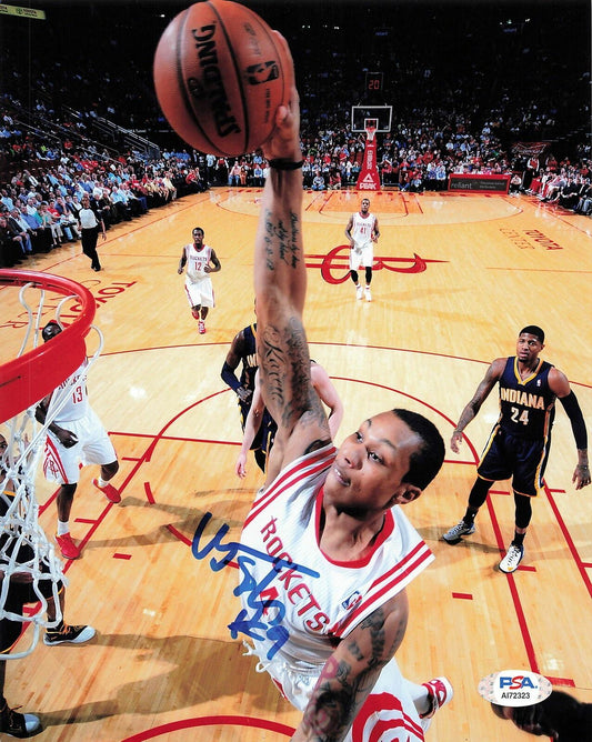 GREG SMITH signed 8x10 photo PSA/DNA Houston Rockets Autographed