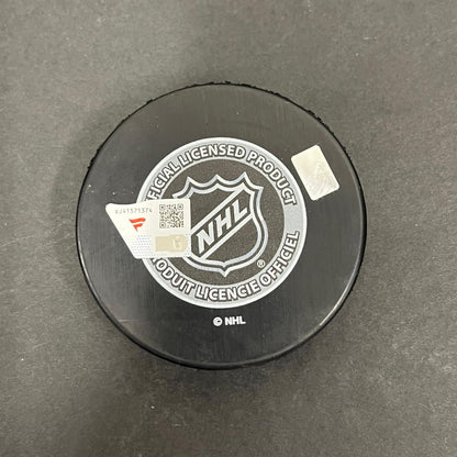 Reilly Smith signed 2009 NHL Draft Hockey Puck Fanatics Vegas Golden Knights Aut