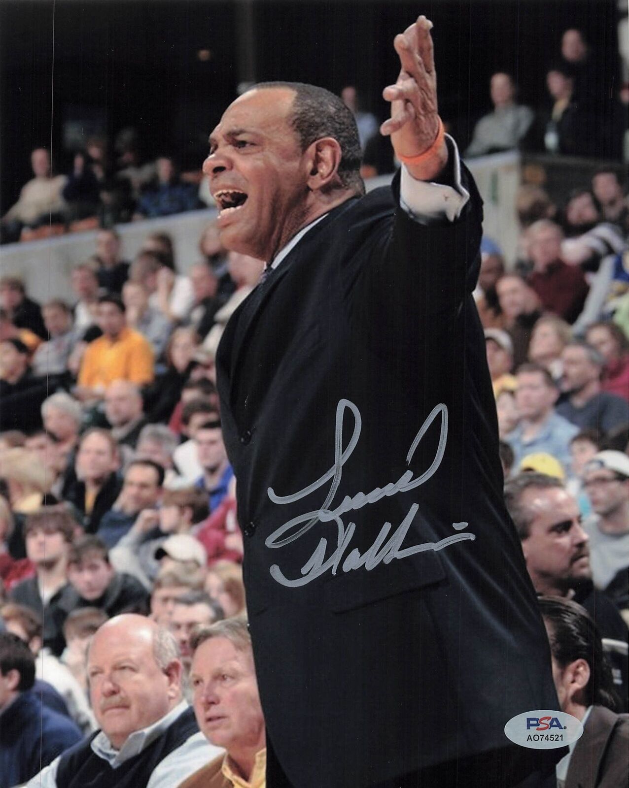 Lionel Hollins signed 8x10 photo PSA/DNA Basketball Coach Autographed