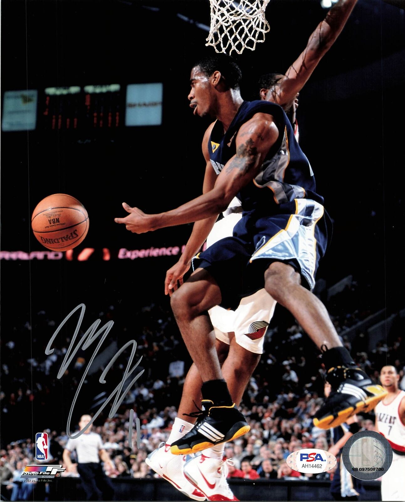 Mike Conley signed 8x10 photo PSA/DNA Memphis Grizzlies Autographed