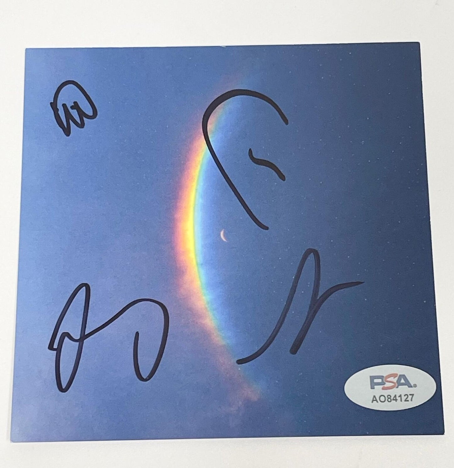 Coldplay signed Album CD Cover PSA/DNA Autographed Moon Music