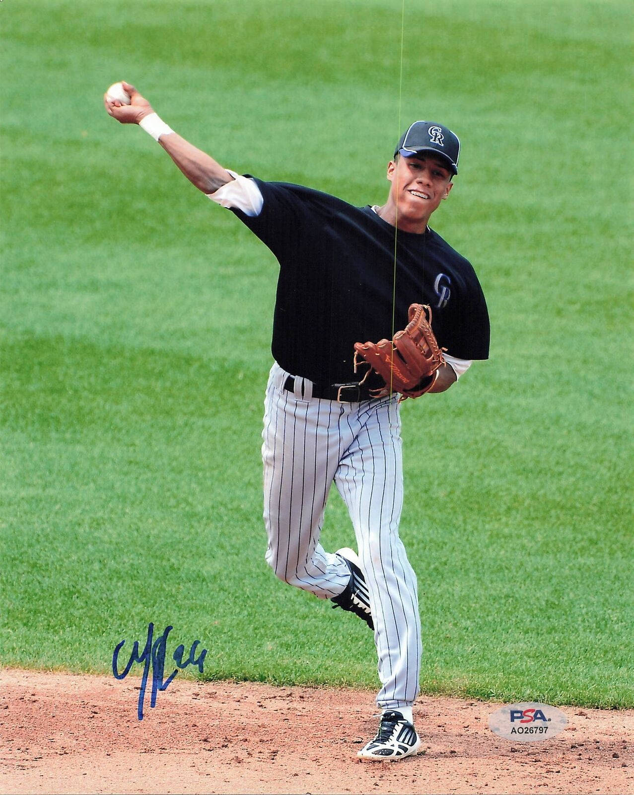 Milton Ramos signed 8x10 photo PSA/DNA New York Mets Autographed