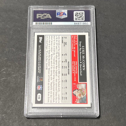 2005 Topps Heritage #145 Luke McCown Signed Card AUTO PSA Slabbed Bucs