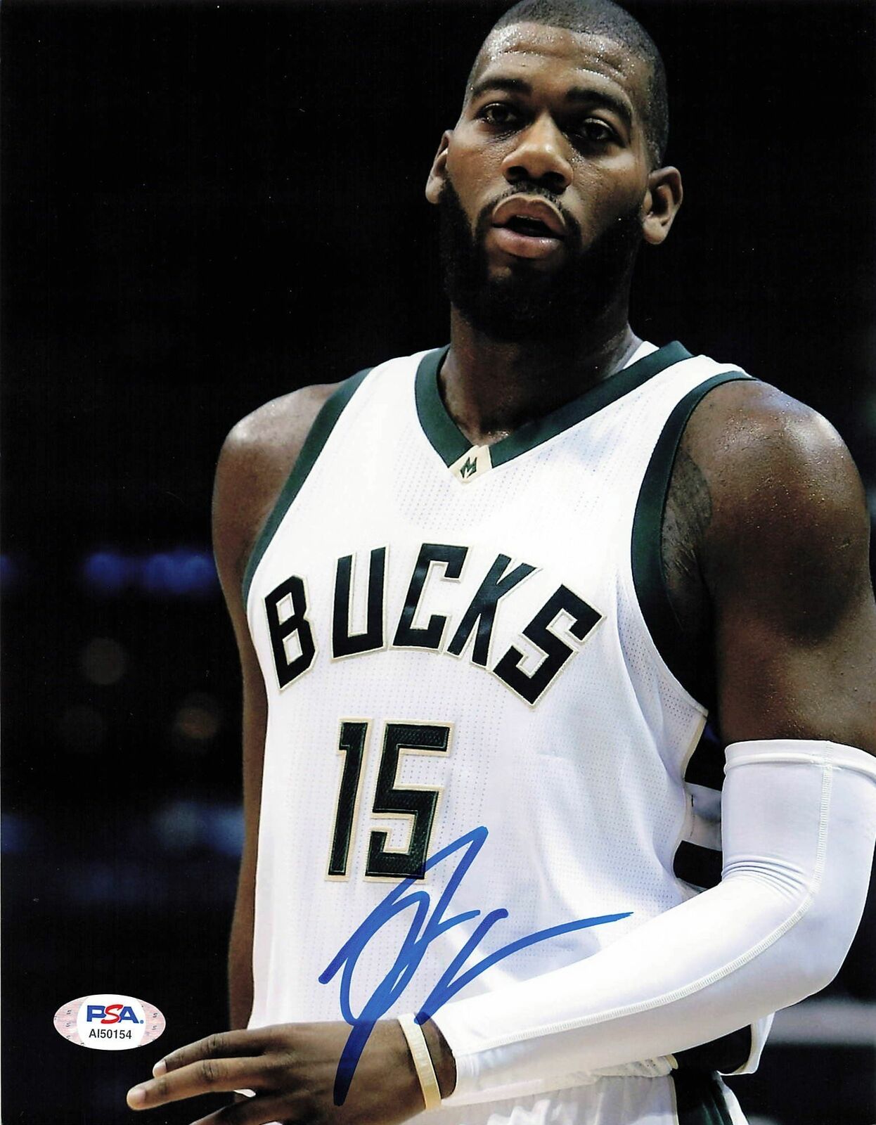 Greg Monroe signed 8x10 photo PSA/DNA Milwaukee Bucks Autographed