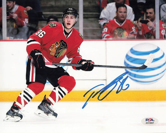 Teuvo Teravainen signed 8x10 photo PSA Chicago Blackhawks