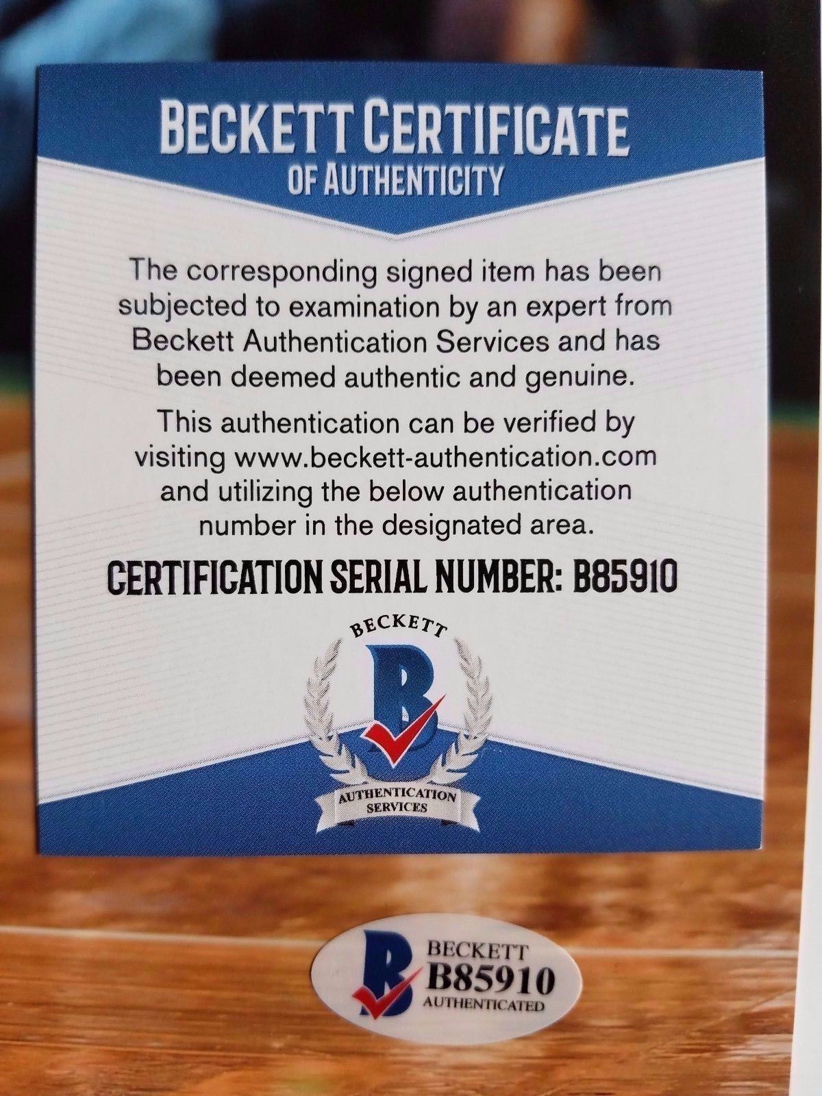 Paul Pierce signed 11x14 Photo BAS Beckett Boston Celtics autographed