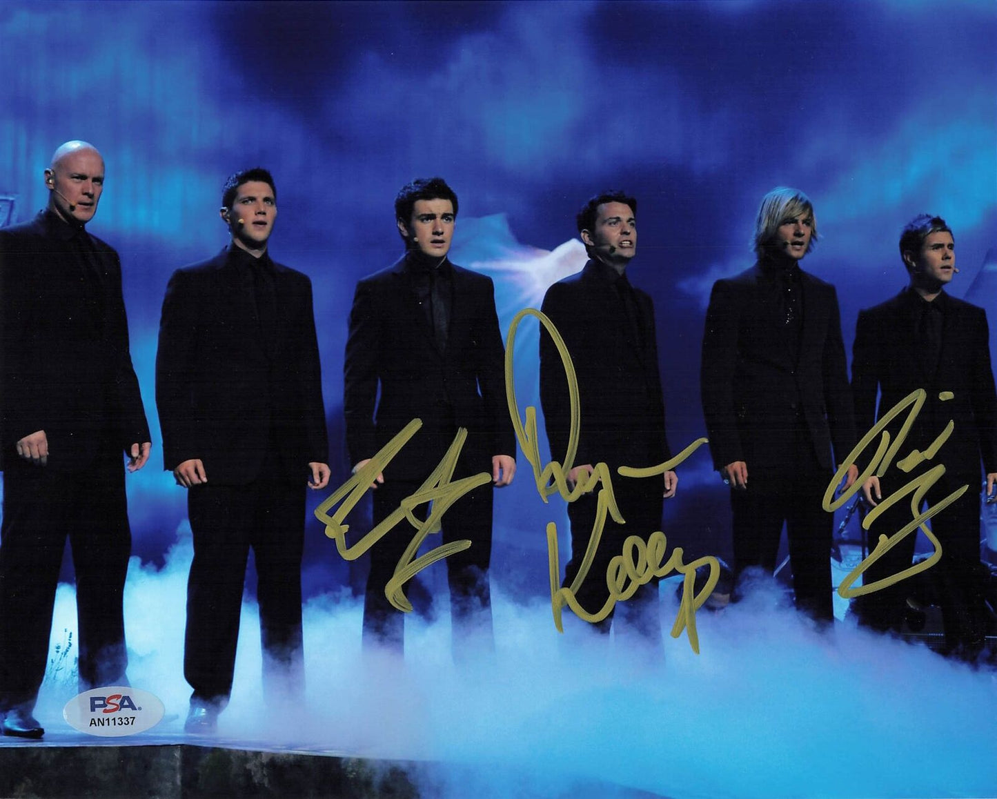 Celtic Thunder signed 8x10 photo PSA/DNA Autographed