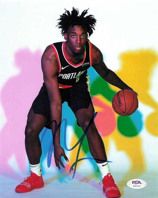 Nassir Little signed 8x10 photo PSA/DNA Portland Trailblazers Autographed