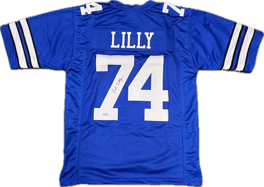 Bob Lilly Signed Jersey Tristar Dallas Cowboys Autographed