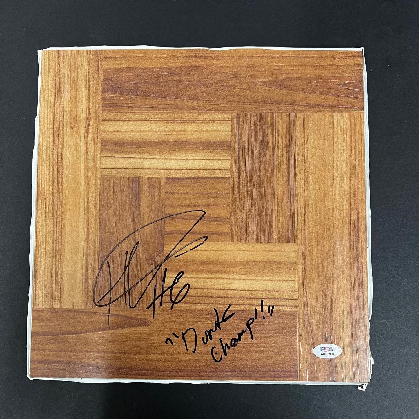 Hamidou Diallo Signed Floorboard PSA/DNA Autographed Oklahoma City Thunder