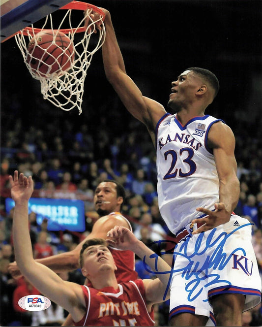 Billy Preston signed 8x10 photo PSA/DNA Kansas Jayhawks Autographed