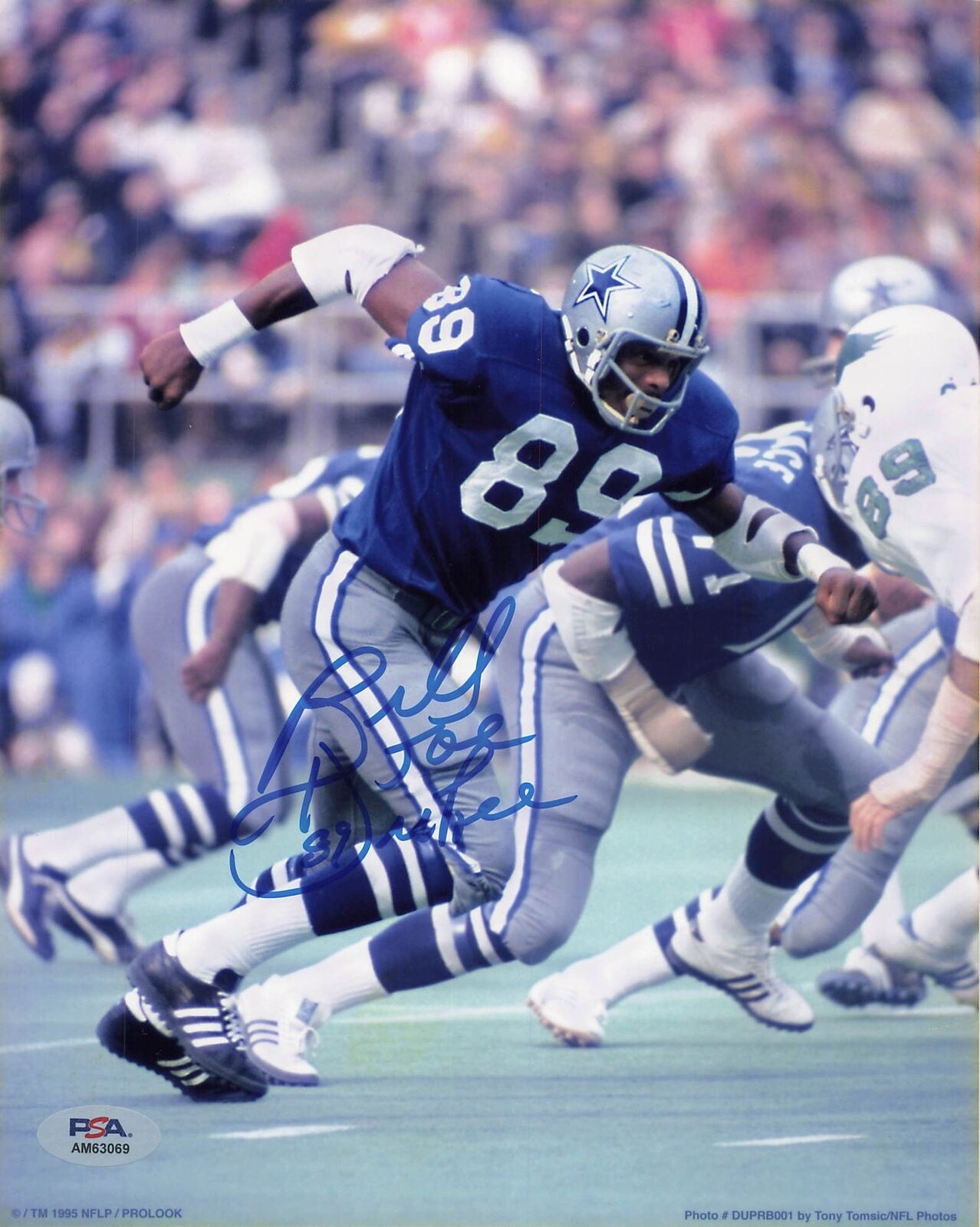 Billy Joe DuPree Signed 8x10 Photo PSA/DNA Dallas Cowboys Autographed