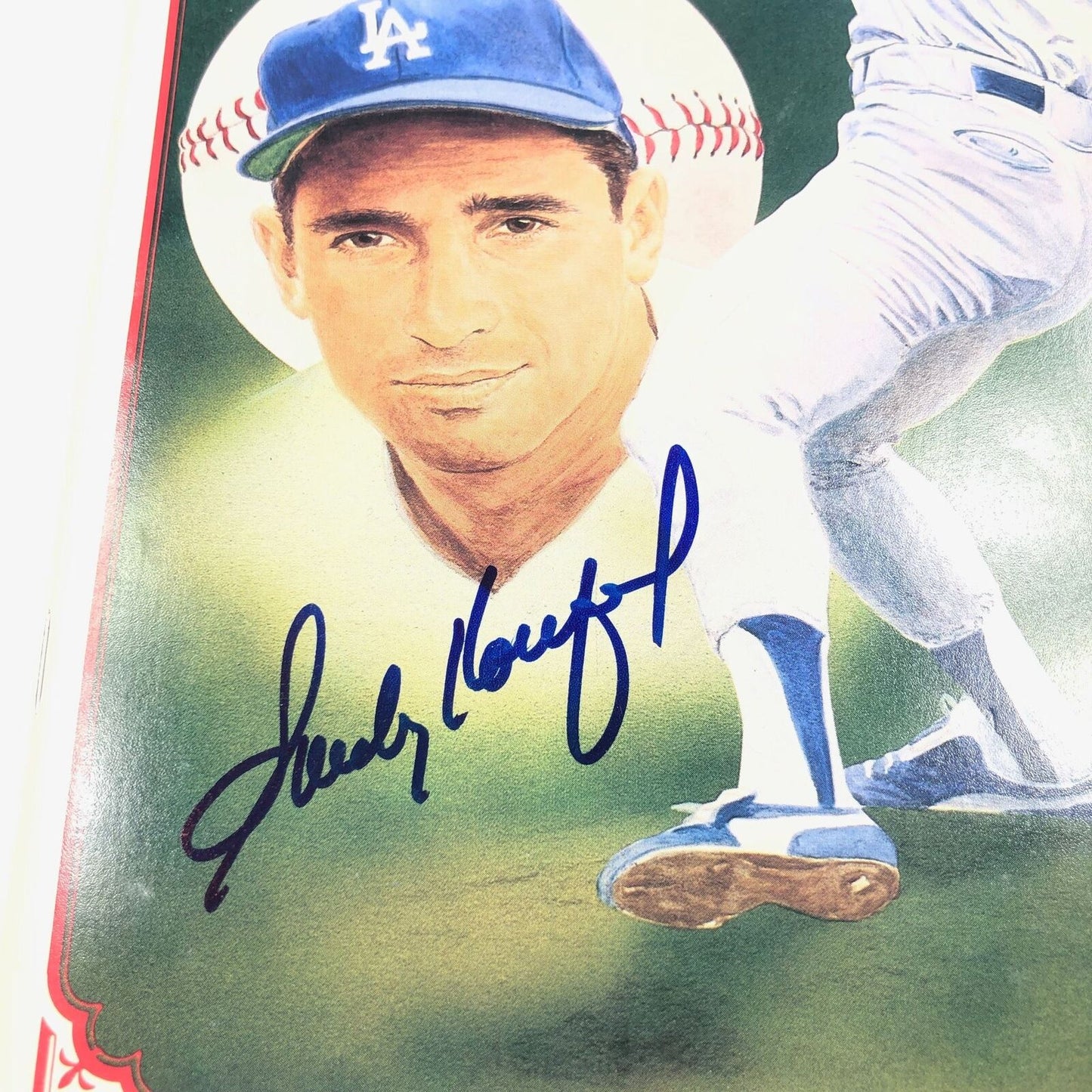 Sandy Koufax Signed Legends Magazine PSA/DNA Los Angeles Dodgers Autographed Aut