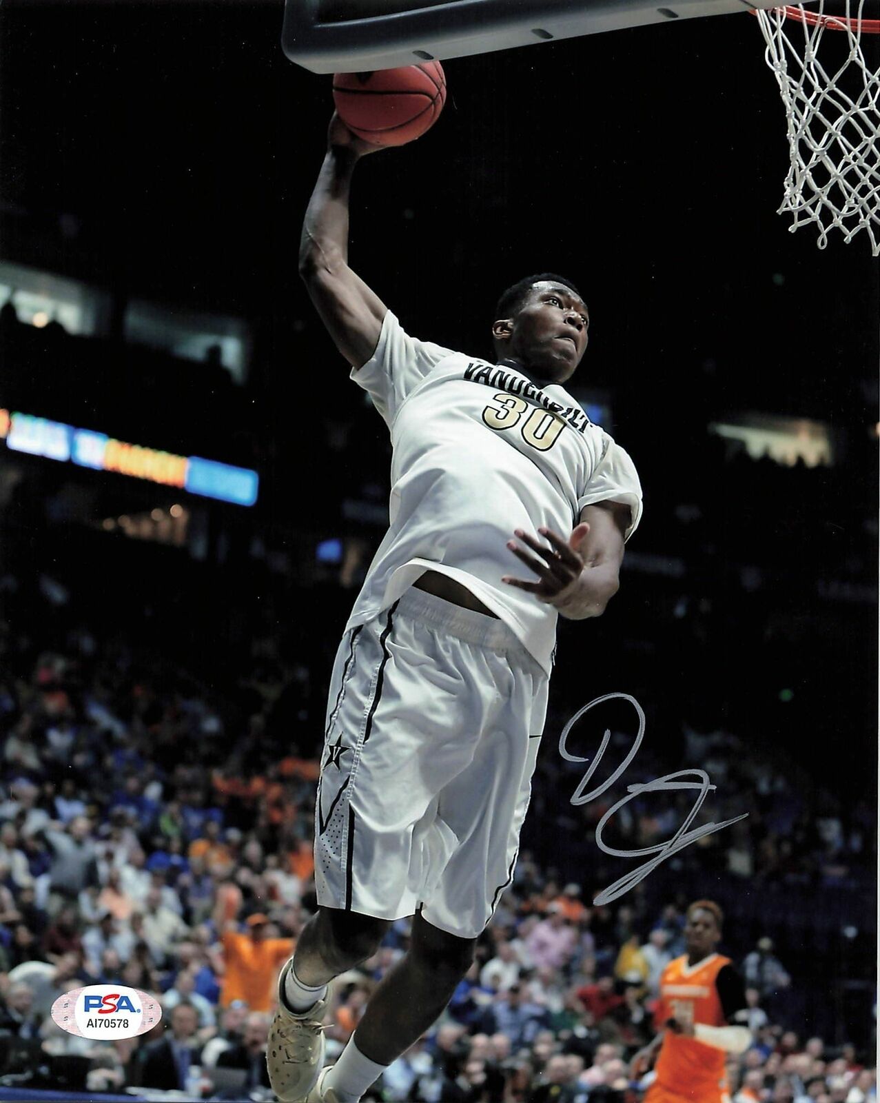 DAMIAN JONES signed 8x10 photo PSA/DNA Vanderbilt Autographed GSW