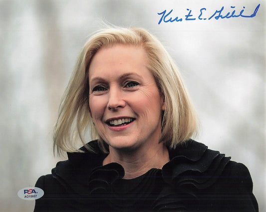 Kirsten Gillibrand signed 8x10 photo PSA/DNA Autographed Politician