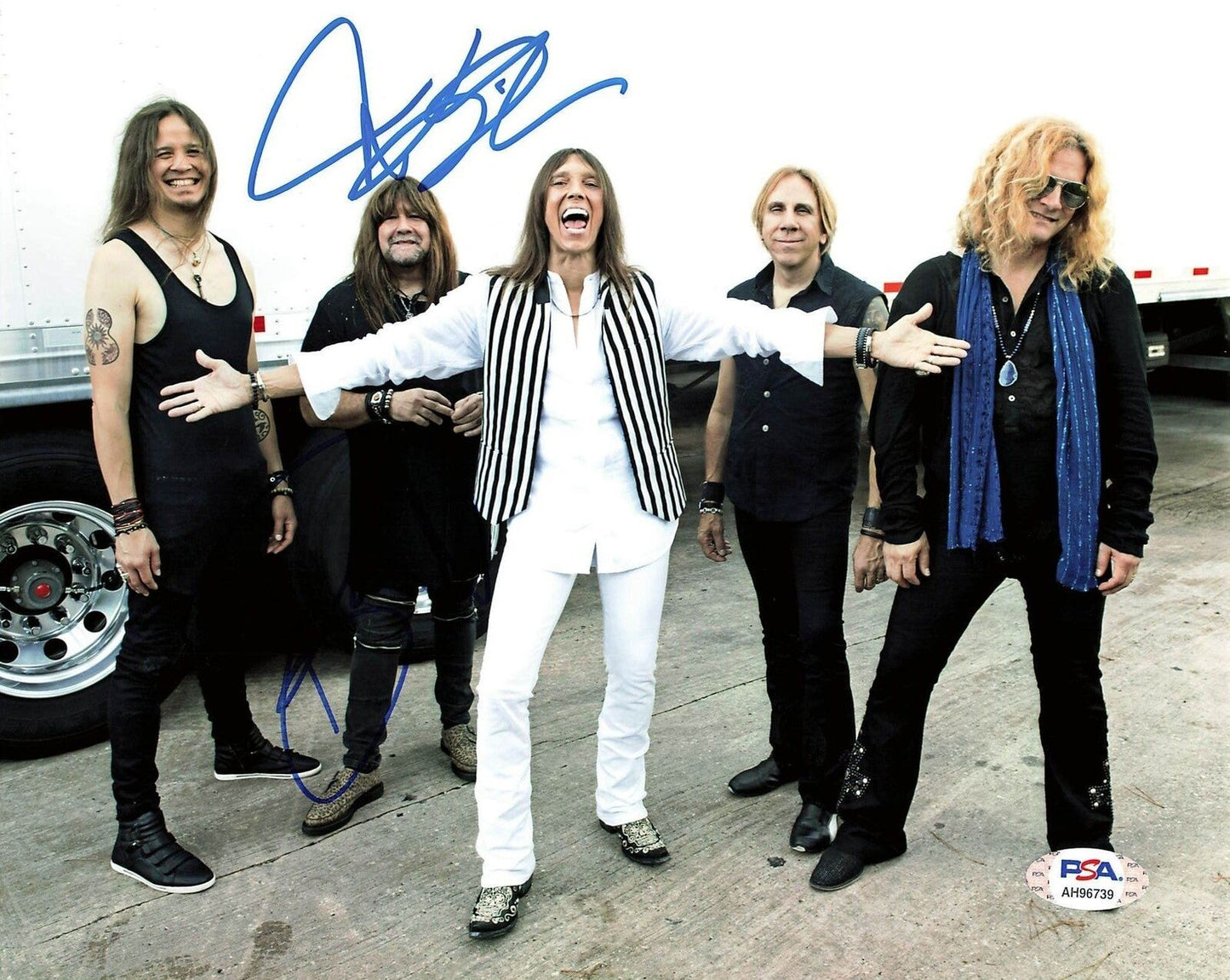 Jeff Keith signed 8x10 photo PSA/DNA Autographed