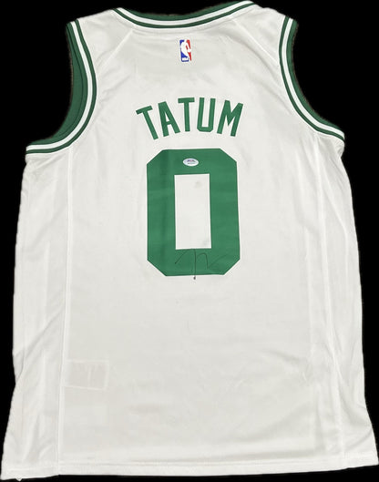Jayson Tatum Signed Jersey PSA Boston Celtics Autographed