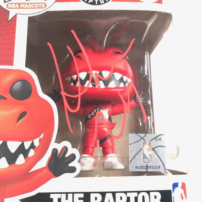 KHEM BIRCH Signed The Raptor Funko Pop PSA/DNA Toronto Raptors Autographed