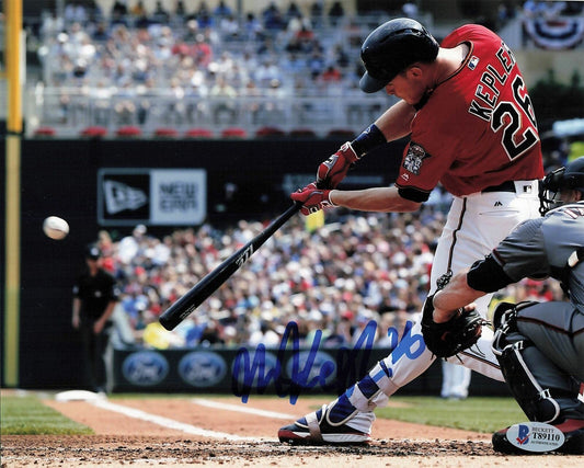 Max Kepler signed 8x10 photo BAS Beckett Minnesota Twins Autographed