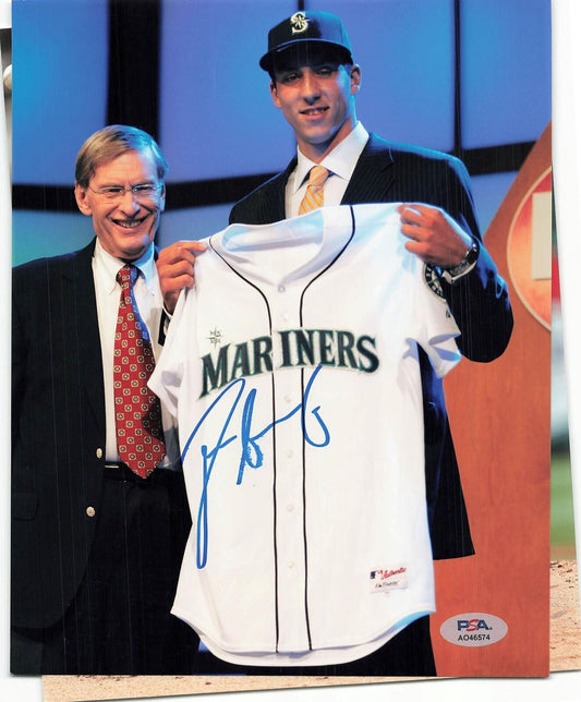 PHILLIPPE AUMONT signed 8x10 Photo PSA/DNA Seattle Mariners Autographed