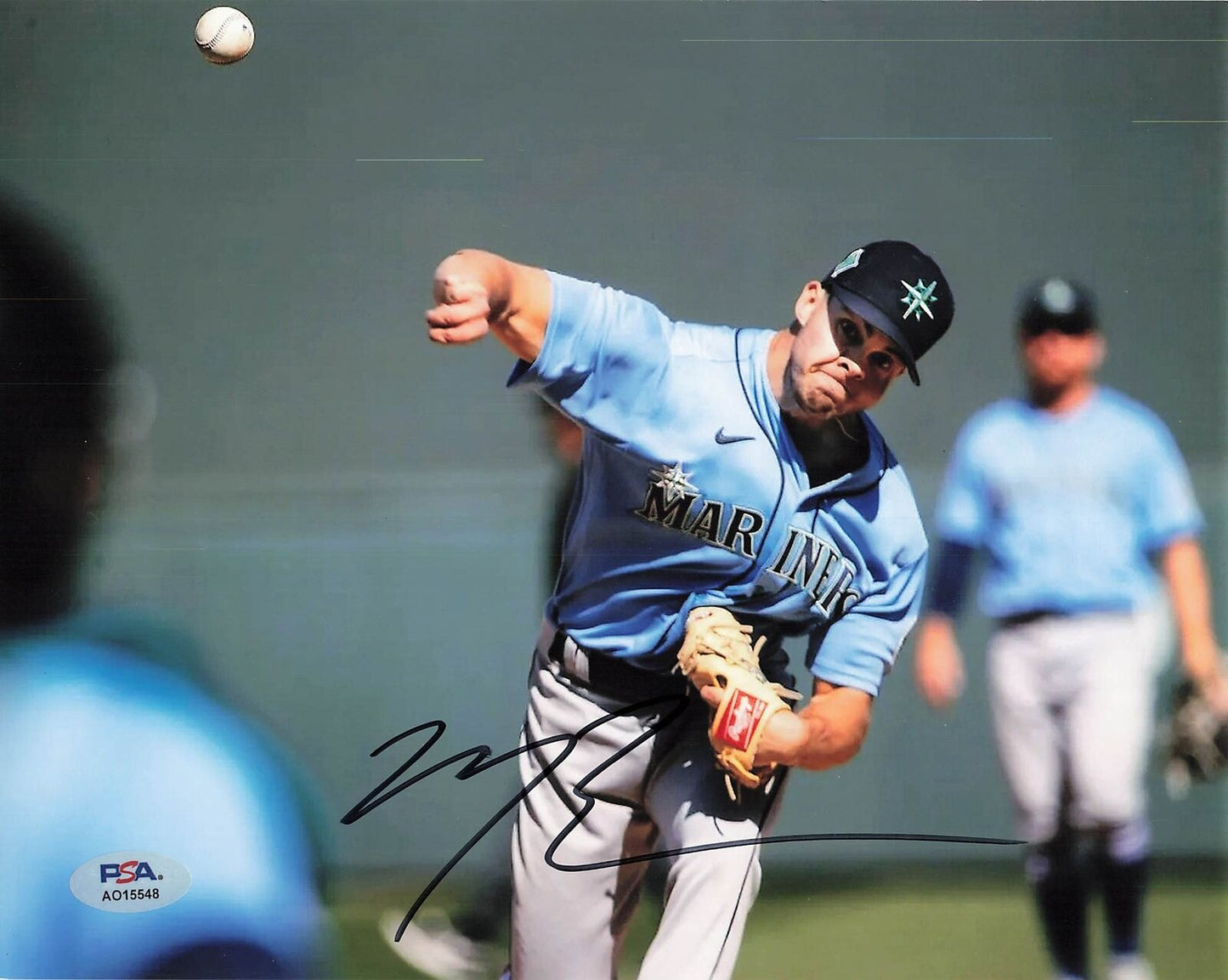 Matt Brash signed 8x10 photo PSA/DNA Baseball Autographed