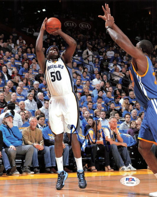 Zach Randolph signed 8x10 photo PSA/DNA Memphis Grizzlies Autographed