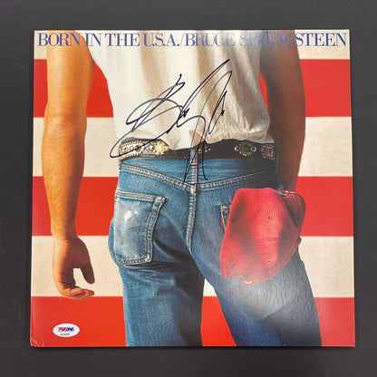 Bruce Springsteen signed Born in the USA LP Vinyl PSA/DNA Album autographed