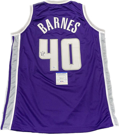 Harrison Barnes Signed Jersey PSA/DNA Sacramento Kings Autographed