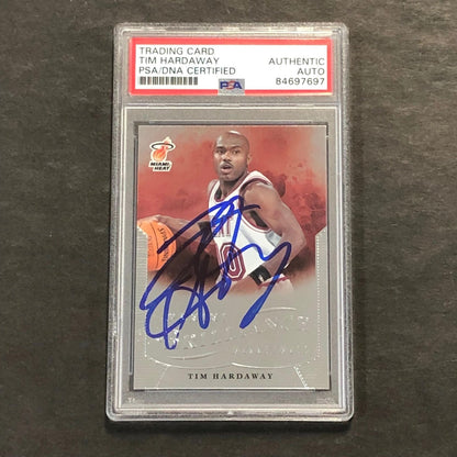 2012-13 Panini Brilliance #230 Tim Hardaway Jr. Signed Card AUTO PSA Slabbed Hea