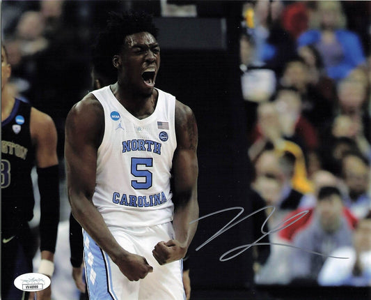 Nassir Little signed 8x10 photo JSA COA Tar Heel Autographed