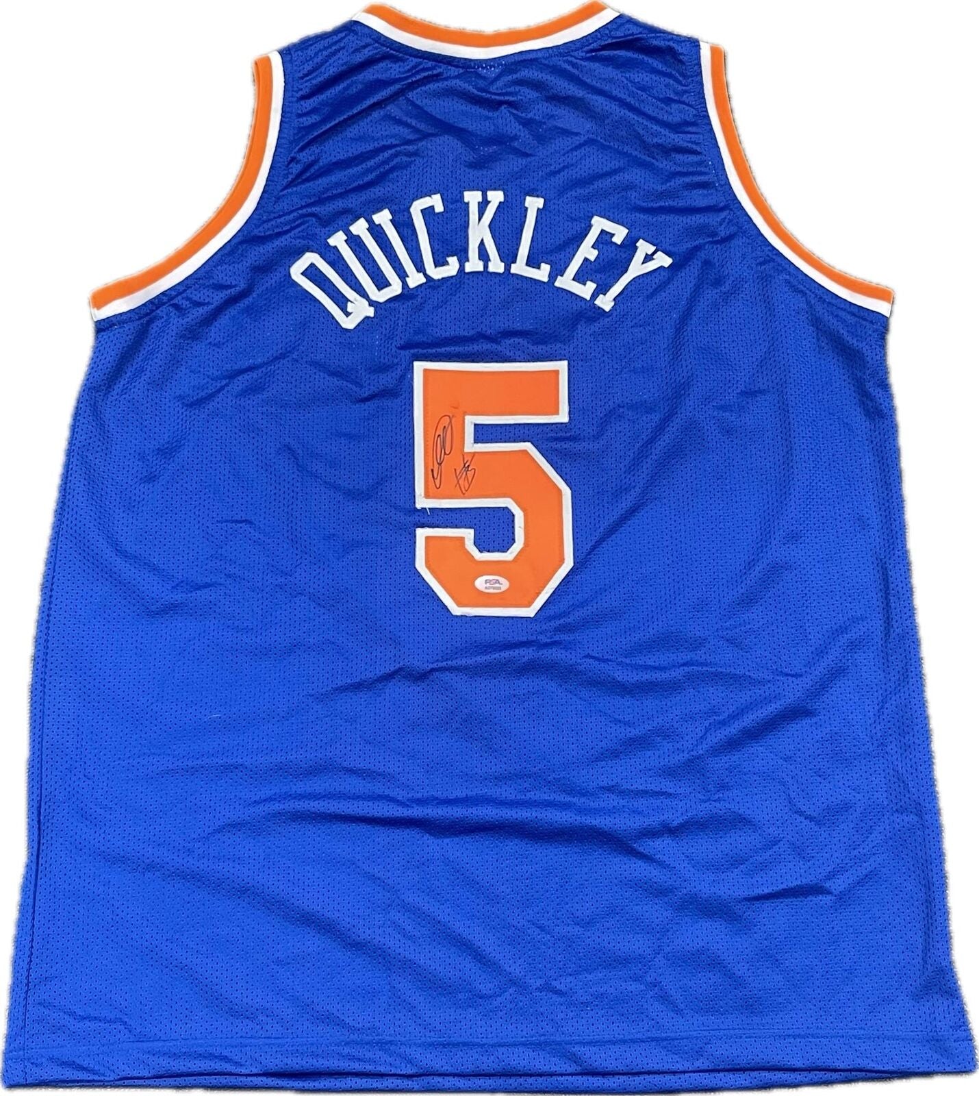 Immanuel Quickley Signed Jersey PSA/DNA New York Knicks Autographed