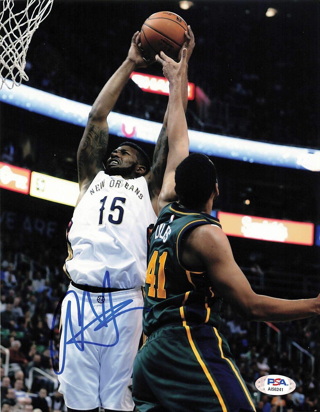 Alonzo Gee signed 8x10 photo PSA/DNA New Orleans Pelicans Autographed Cleveland