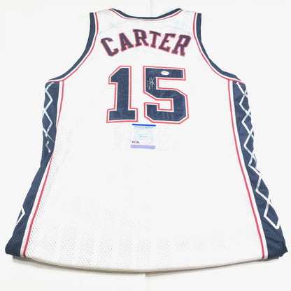 Vince Carter signed jersey PSA/DNA New Jersey Nets Autographed