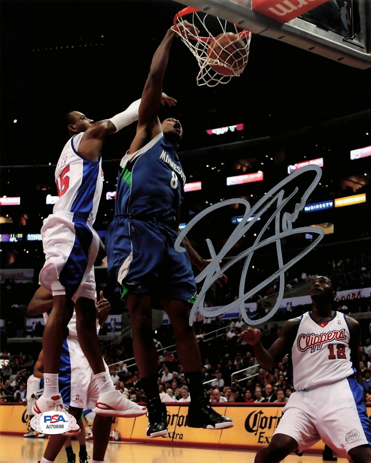 Ryan Gomes signed 8x10 photo PSA/DNA Minnesota Timberwolves Autographed