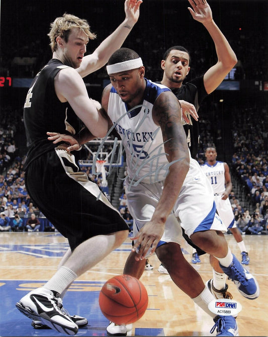 Demarcus Cousins signed 8x10 photo PSA/DNA Warriors Autographed Kentucky Wildcat