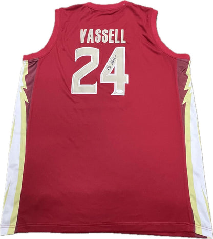 Devin Vassell signed jersey JSA Florida State Autographed