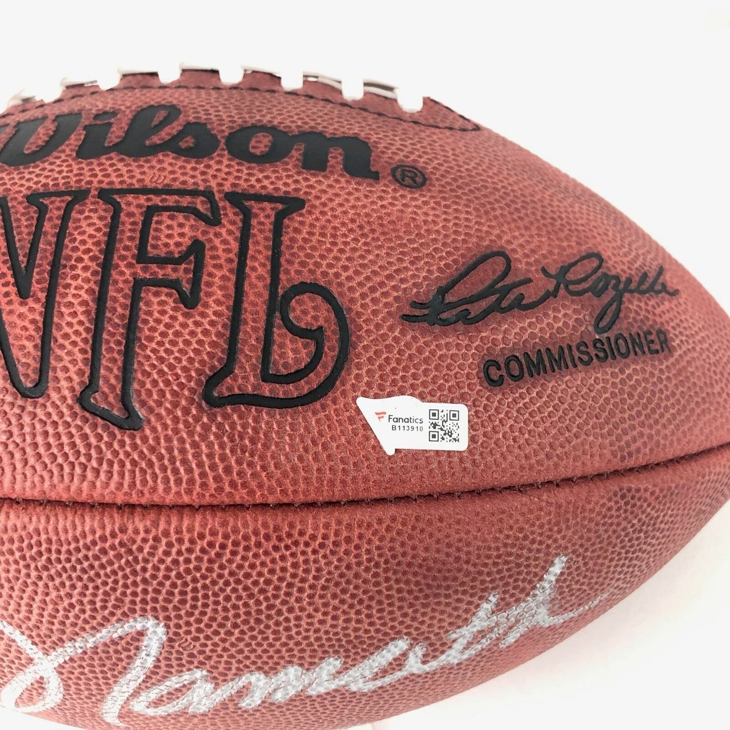 JOE NAMATH signed Football PSA/DNA Fanatics New York Jets Autographed
