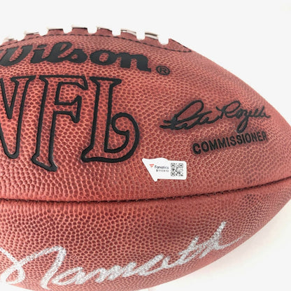 JOE NAMATH signed Football PSA/DNA Fanatics New York Jets Autographed