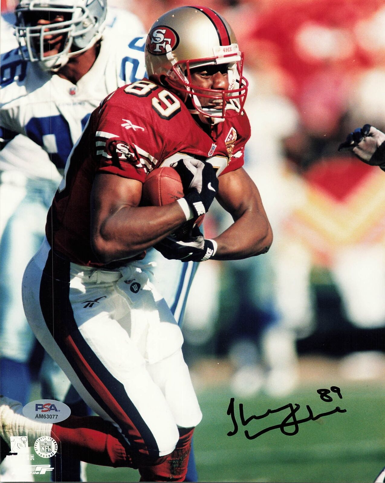 Iheanyi Uwaezuoke signed 8x10 photo PSA/DNA San Francisco 49ers Autographed