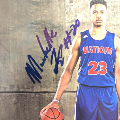 Markelle Fultz signed 8x10 photo PSA/DNA Washington 76ers Orlando Magic Autograp