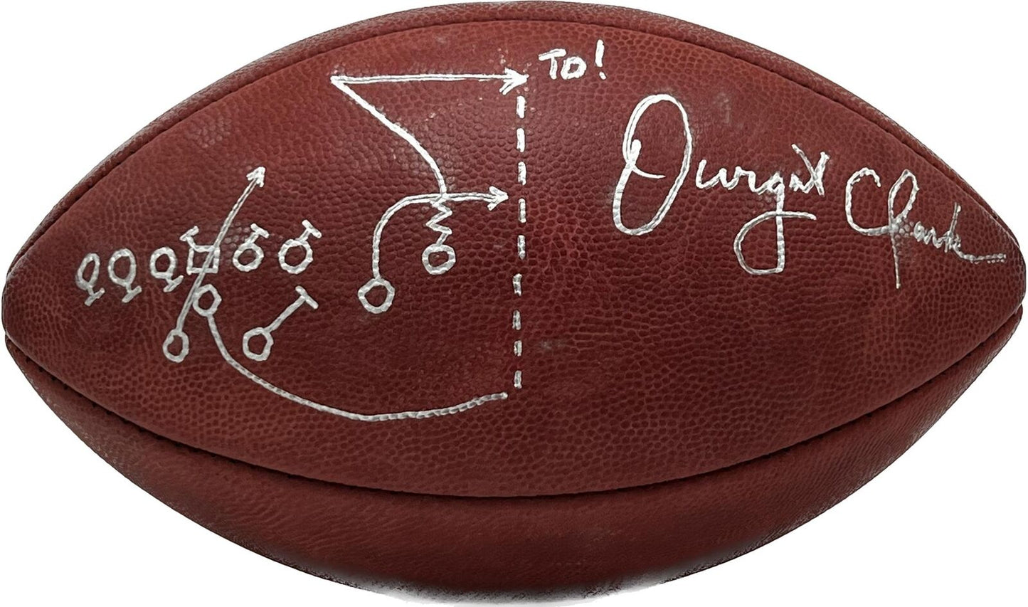 Dwight Clark signed football PSA/DNA San Francisco 49ers Autographed The Catch