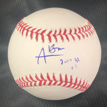 Austin Beck signed baseball PSA/DNA Oakland Athletics autographed