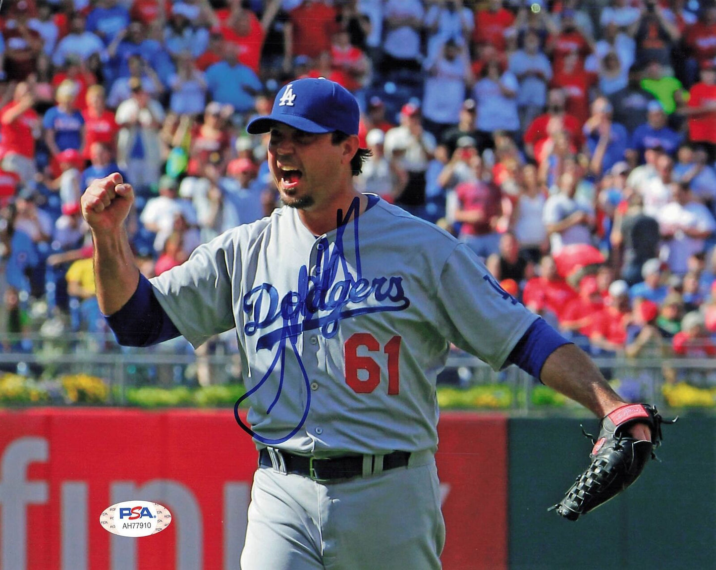 Josh Beckett signed 8x10 photo PSA/DNA Los Angeles Dodgers Autographed