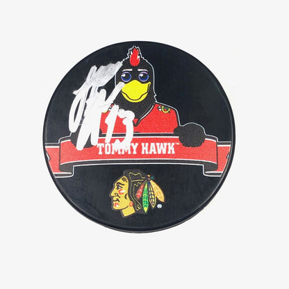 HENRIK BORGSTROM signed Hockey Puck PSA/DNA Chicago Blackhawks Autographed