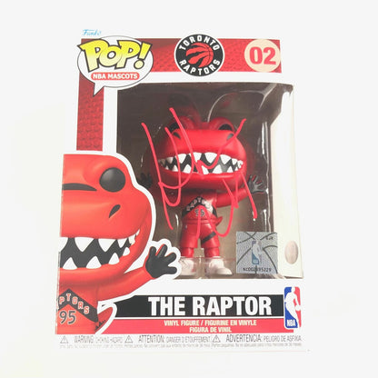 KHEM BIRCH Signed The Raptor Funko Pop PSA/DNA Toronto Raptors Autographed