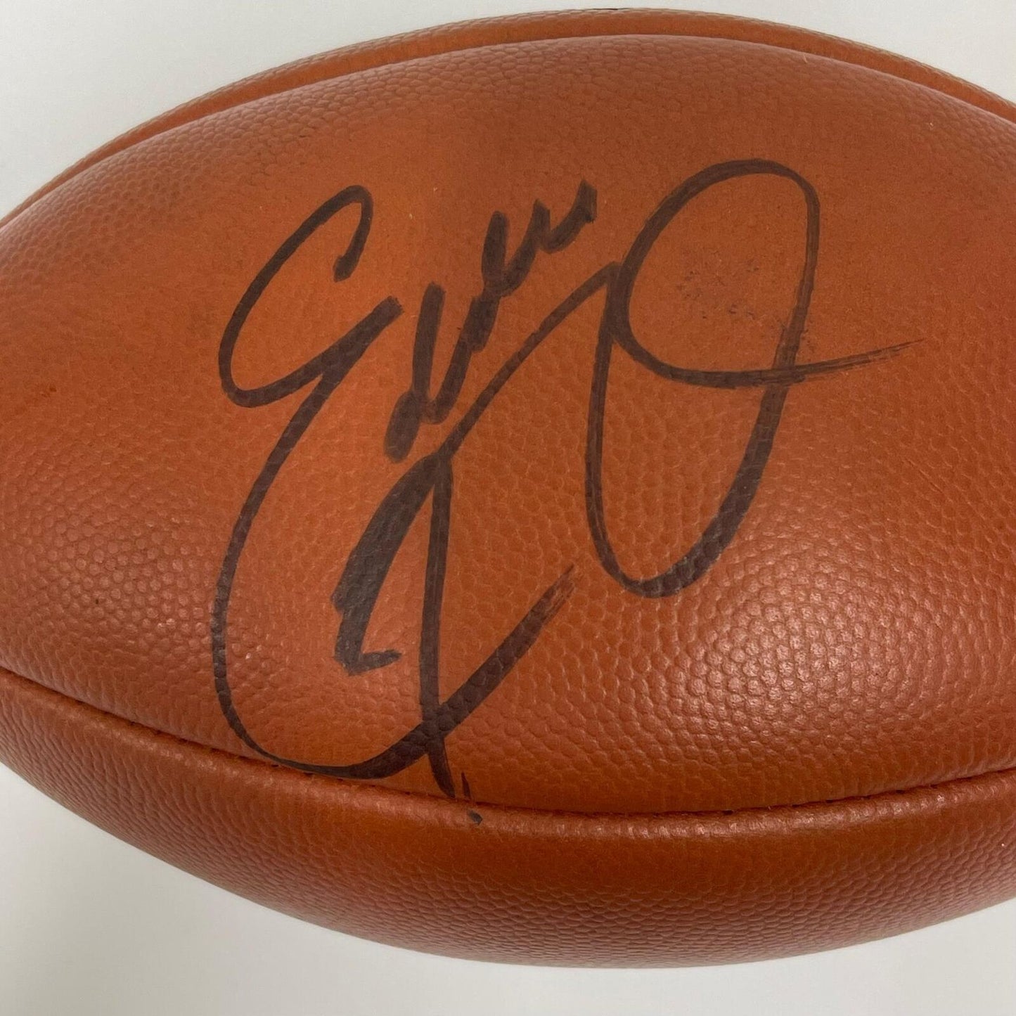 Eddie George Signed Football PSA/DNA Tennessee Titans Autographed